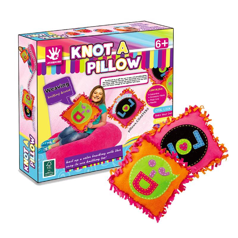 Knot A Pillow Cniotála Bréagán Kit