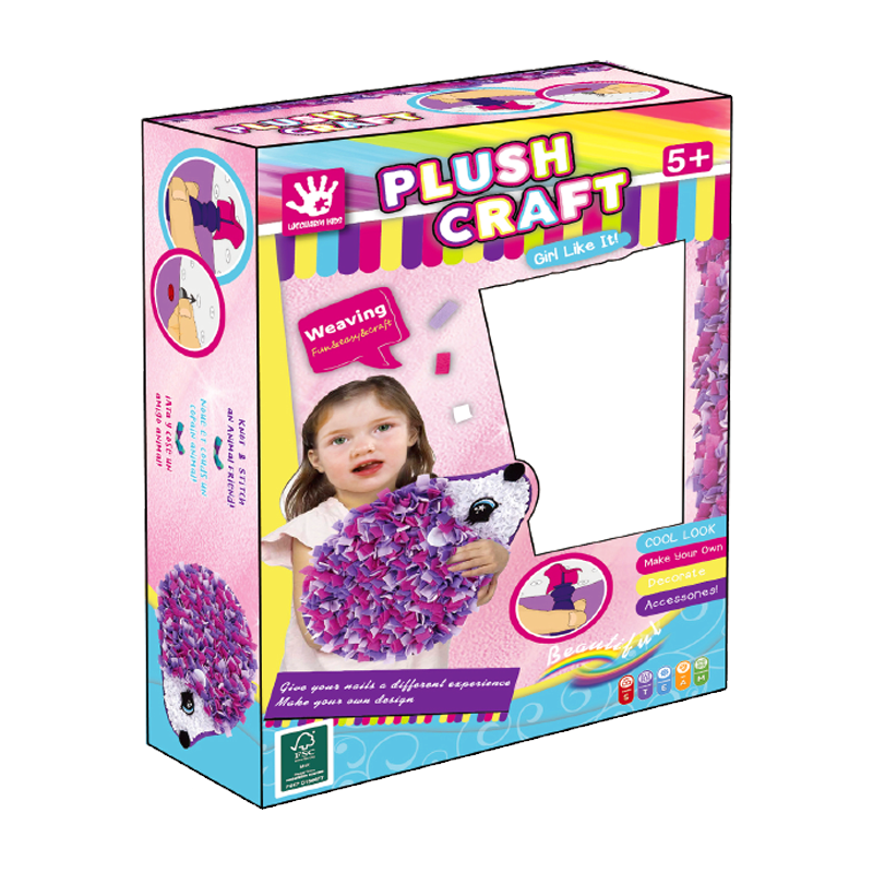 Kit Bréagán Cniotála Ceardaíochta Plush