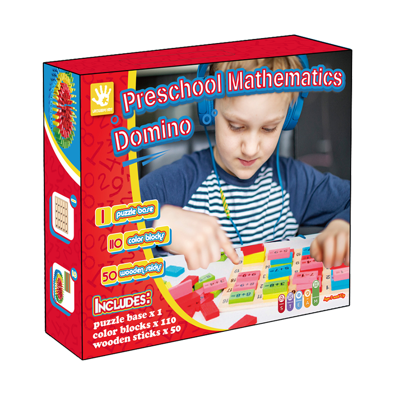 Matamaitic réamhscoile Domino Toy Kit